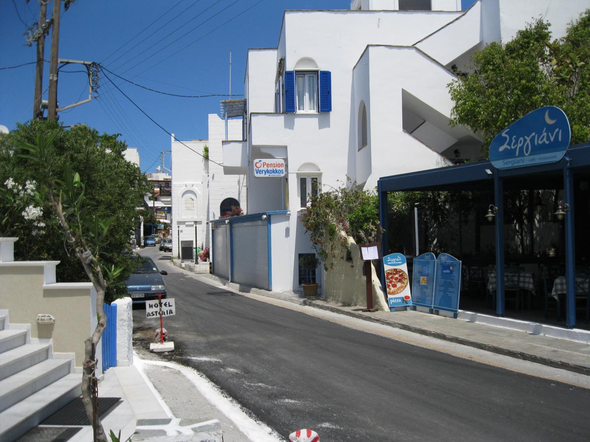 Pension Verykokkos Naxos City Kültér fotó